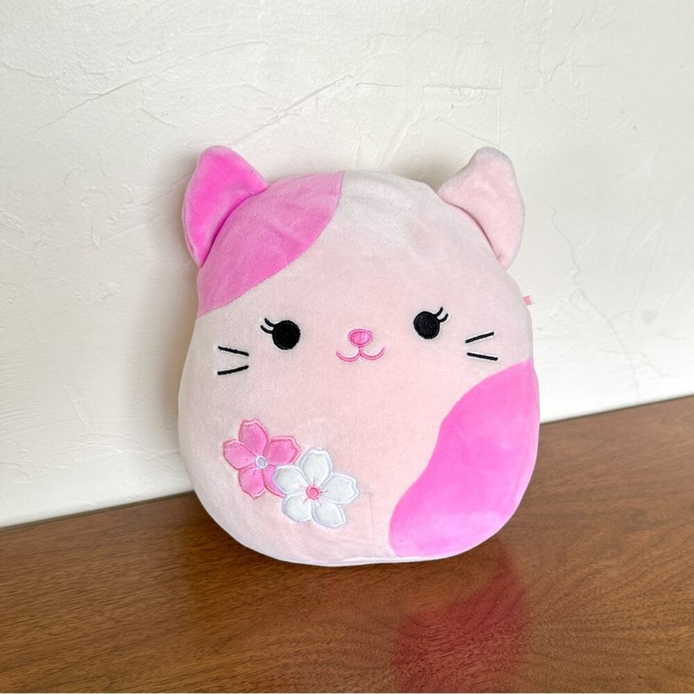Squishmallows Hot Topic Sanrio Plush 8" Cinnamoroll Mushroom Roseanne Sakura Cat - Picture 4 of 12